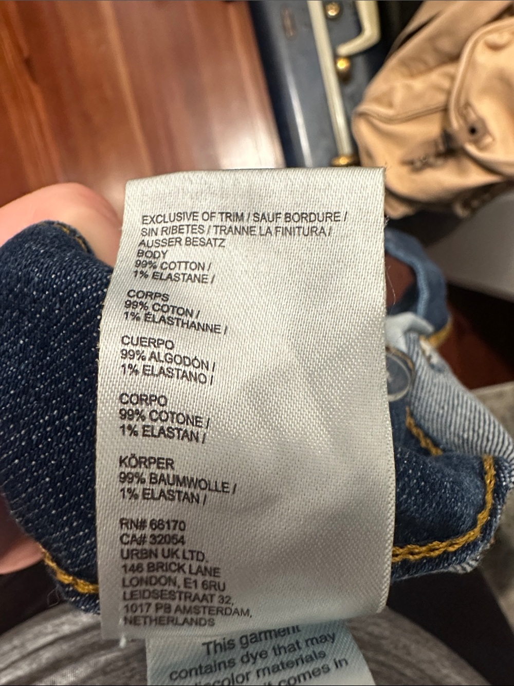 Meave “The Colette” cropped dark denim - Picture 5 of 5